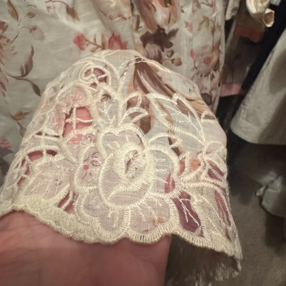 Zimmermann 2  Eden broderie Midi halter dress US 8 - Picture 5 of 10